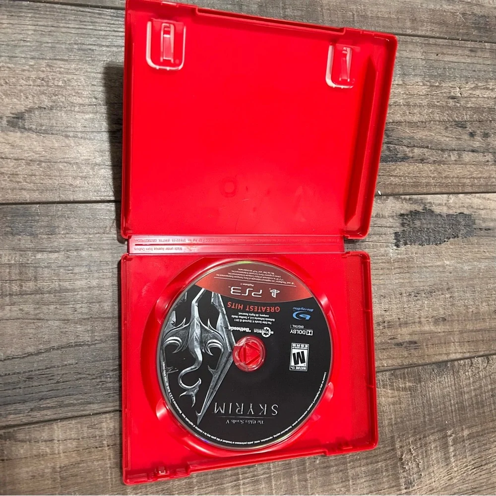 Playstation 3 Skyrim The Elder Scrolls V Greatest Hits‎ PS3 Games No Manual